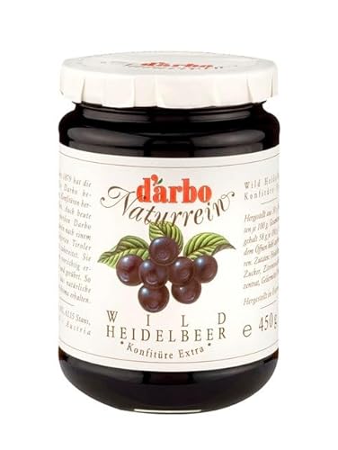 Darbo Wildheidelbeer Konfitüre 6x 450g von Furore