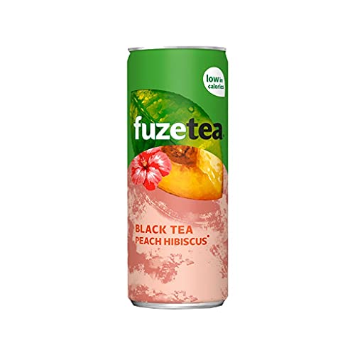 Fuze Tea Thé Noir Pêche Hibiscus 25cl (pack de 2 von Fuze Tea