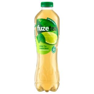 18 Flaschen Fuze Tea Grüner Tee Limette Minze a 1.25 Liter inkl. EINWEGPFAND von Fuze