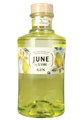 G'Vine | June Royal Pear & Cardamom | 700 ml | 30% Vol. | Fruchtig frischer Geruch | Ausbalancierte Birnennoten | Runder Geschmack von G'Vine