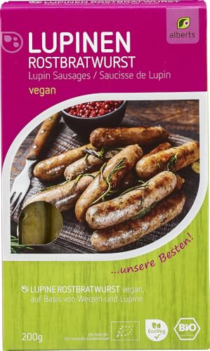 Lupinen Rostbratwürstchen von ALBERTS