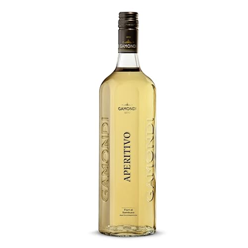 Gamondi - Aperitivo Fiori di Sambuco | Premium Wermut aus Italien | seit 1890 | perfekt Hugo oder weißer Spirtz | 21% - 1l von GAMONDI