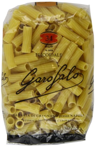 Garofalo Elicoidali Röhrchen gerillt, 4er Pack (4 x 500 g) von GAROFALO