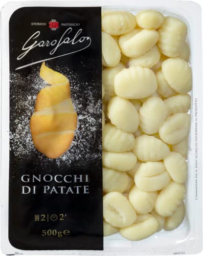Garofalo Gnocchi Glutenfrei 500g, mit Kartoffeln, vegan, ungekühlt haltbar, fertig in 2 Minuten von GAROFALO
