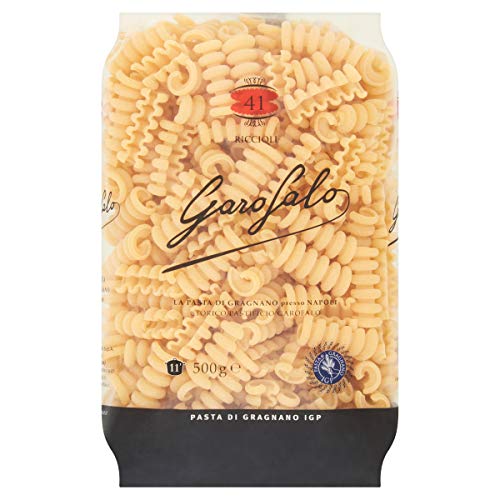 Garofalo Riccioli IGP 500g, kompakte eingedrehte Pastanudeln, al bronzo, italienische Pasta, fertig in 11 Minuten von GAROFALO