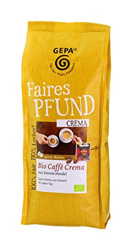 Gepa Faires Pfund Crema Bohne, 500 g von GEPA - The Fair Trade Company