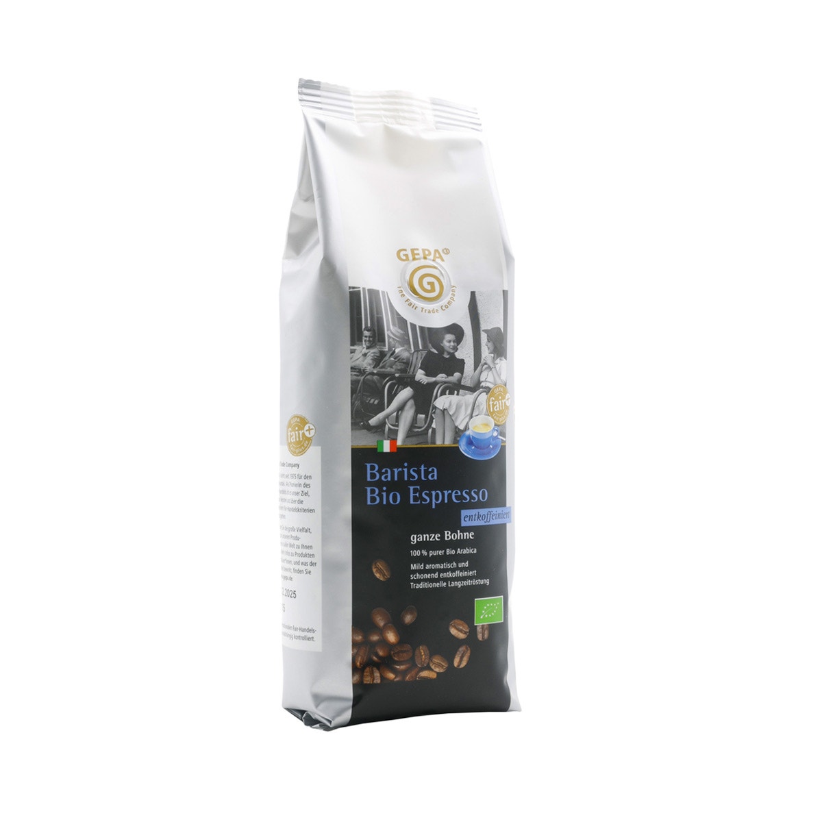 Barista Bio Espresso, entkoffeiniert 250g, Bohne von GEPA