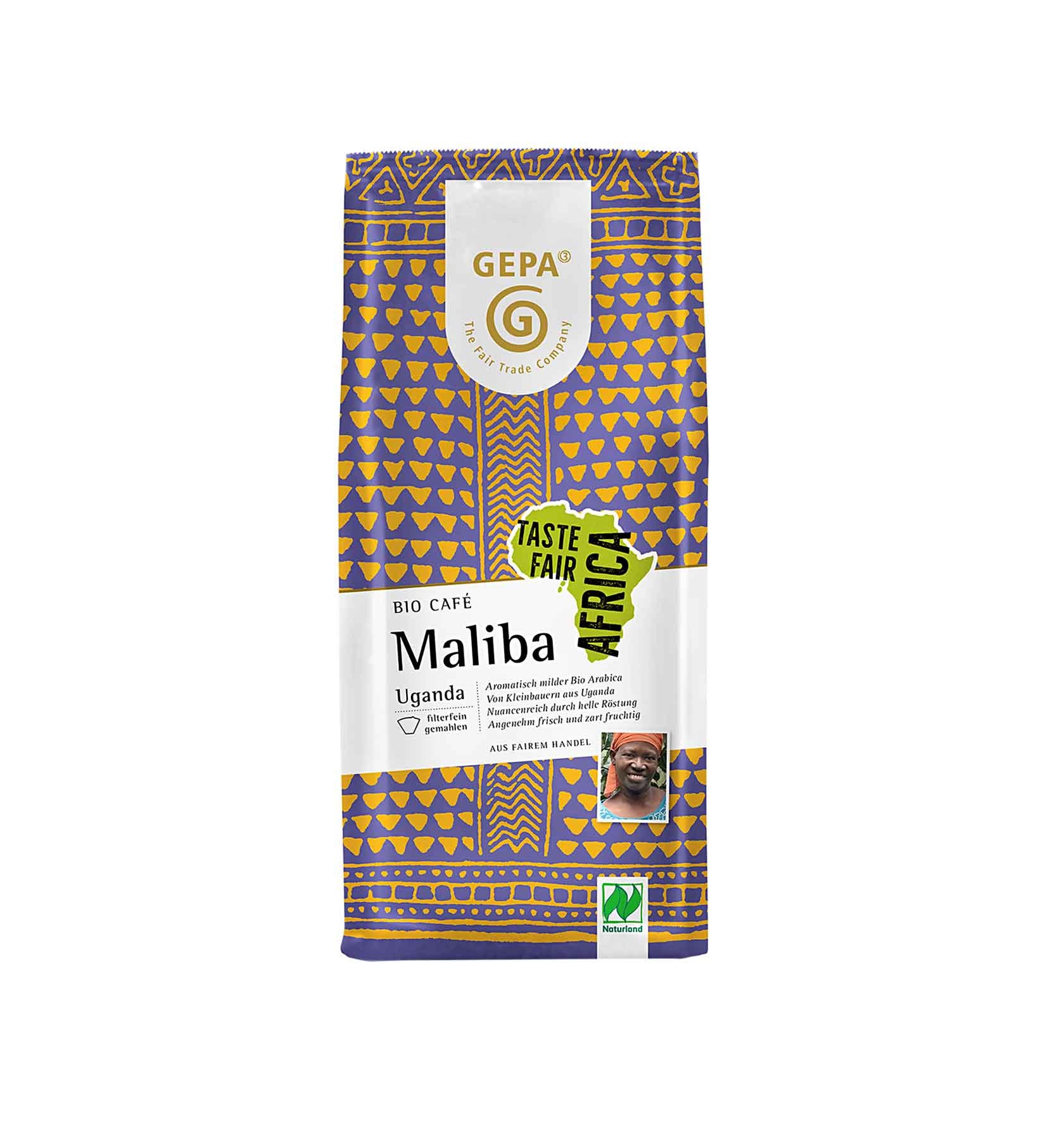 Bio Arabica-Kaffee Maliba 250g, gemahlen von GEPA