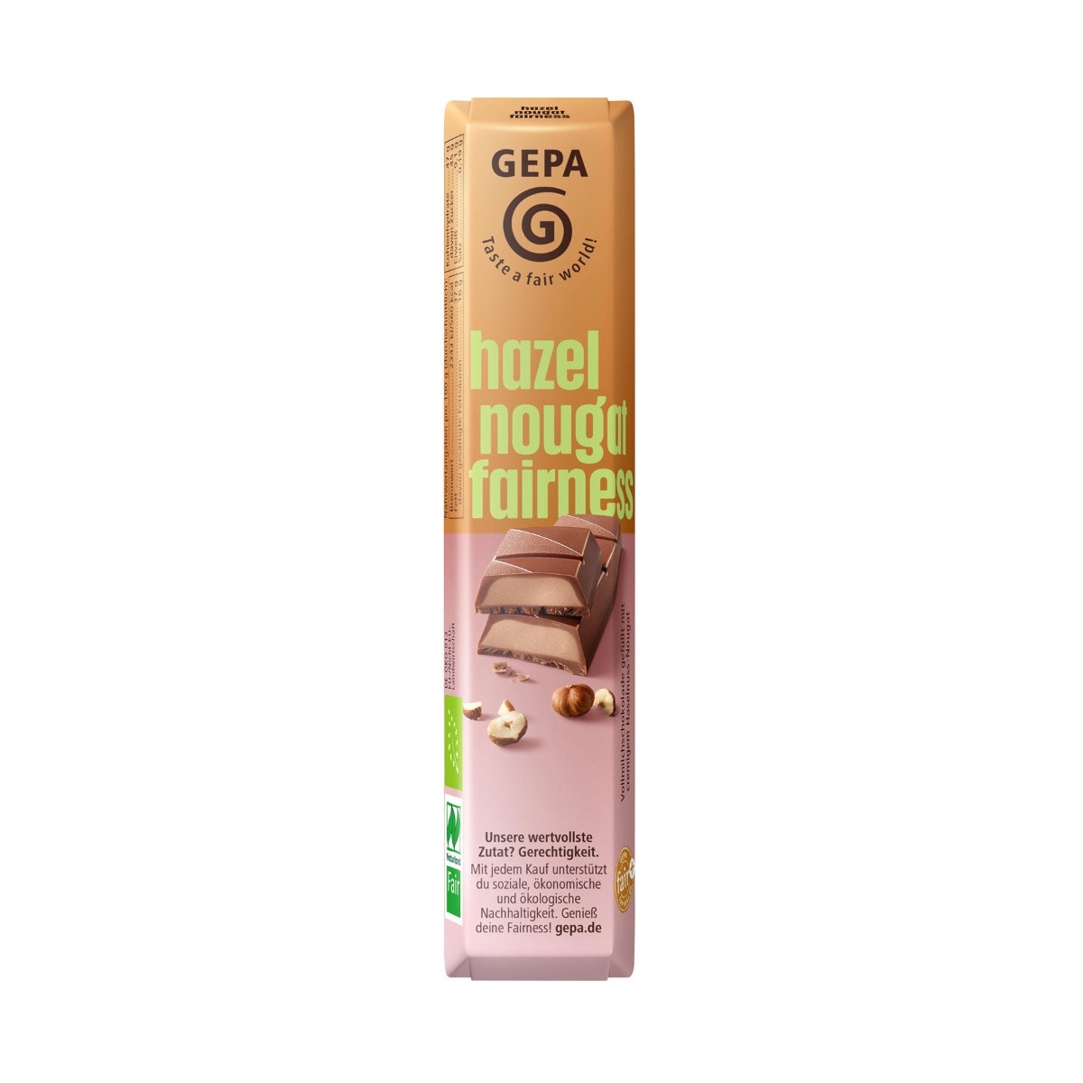 Bio Hazel Nougat Fairness von GEPA