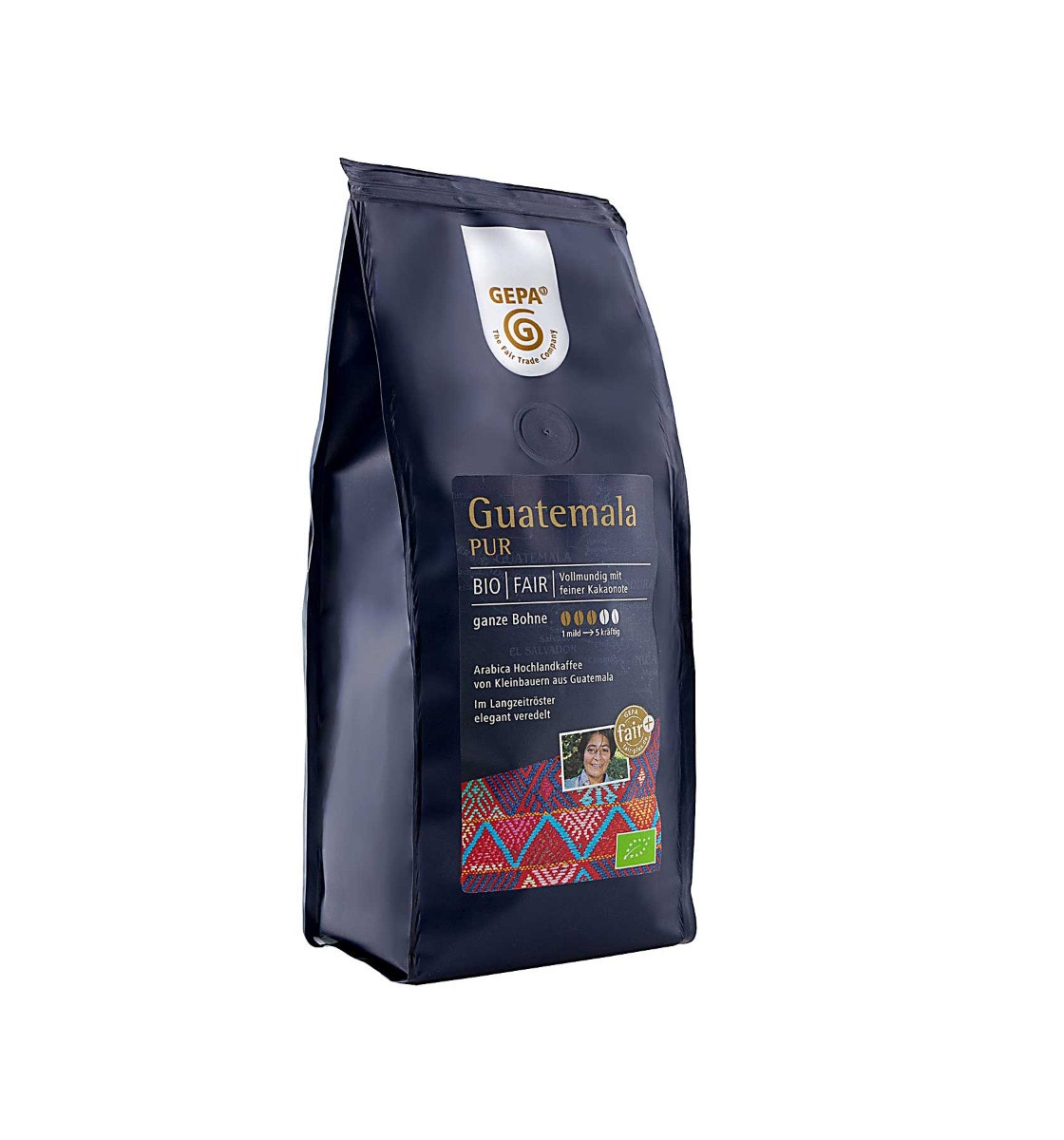 Bio Kaffee 'Café Guatemala PUR' 250g, Bohne von GEPA