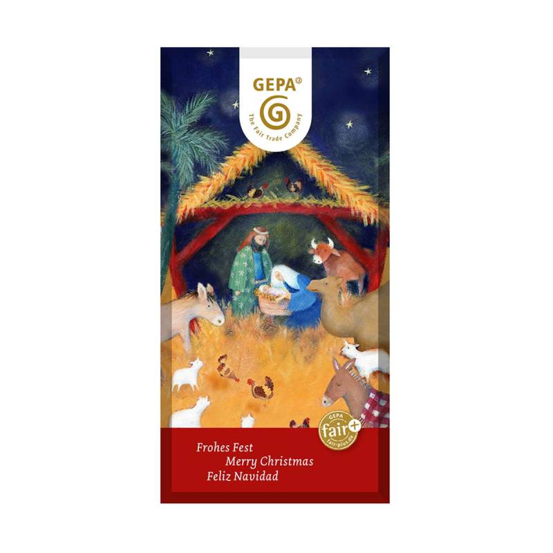 Bio Weihnachtsschokolade 100g von GEPA