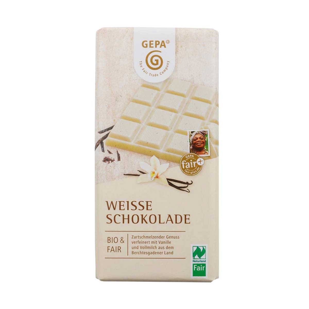 Bio Weiße Schokolade von GEPA