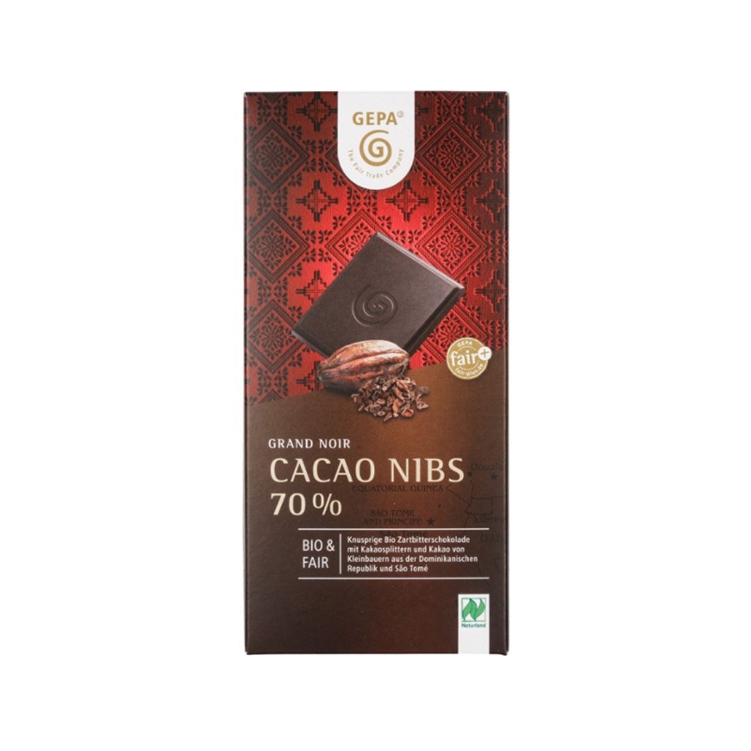 Cacao Nibs 70% von GEPA