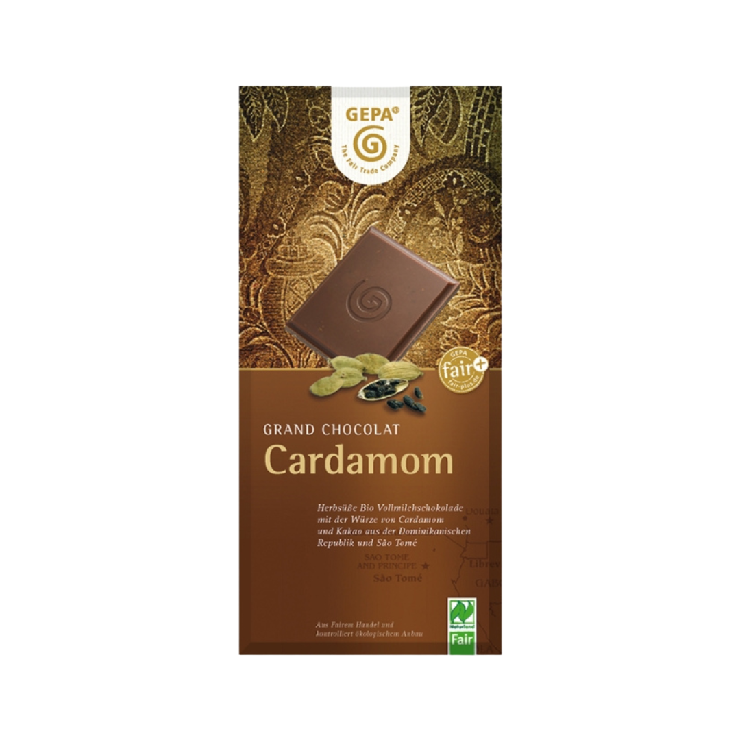 Cardamom 38% Schokolade, 100g von GEPA