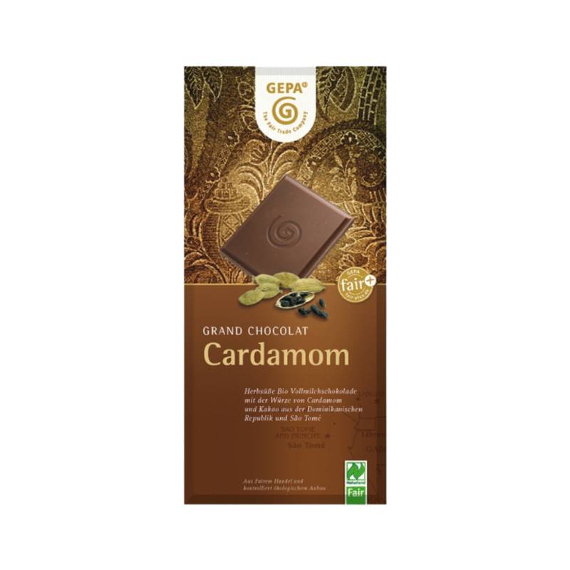 Cardamom 38% Schokolade, 100g von GEPA