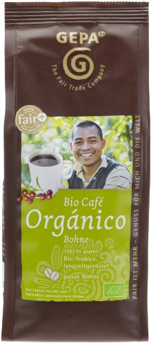 GEPA Bio Café Orgánico ganze Bohne, 3er Pack (3 x 250 g) von GEPA