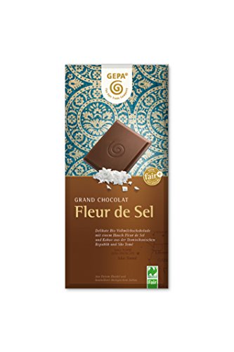 GEPA Bio Fleur de Sel, 37% Cacao, 10 er Pack von GEPA