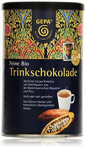 GEPA Feine Bio Trinkschokolade, 2er Pack (2 x 250 g Packung) - Bio von GEPA