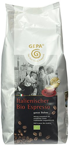 GEPA Italienischer Espresso, 1er Pack (1 x 1 kg Packung) - Bio von GEPA