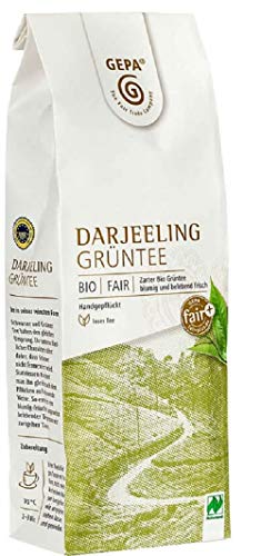 Gepa Bio Grüntee Darjeeling - Lose - 1 Karton ( 5 x 100g ) von GEPA