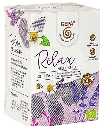 Gepa Bio Wellness Tee Relax, 5 x 30g von GEPA