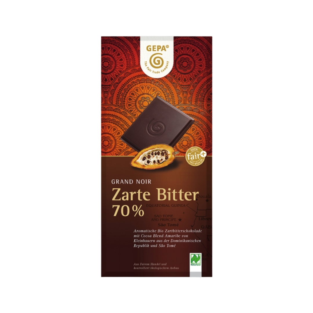 Grand Noir Zartbitter 70% von GEPA