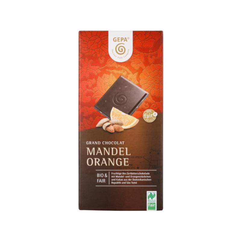 Mandel Orange Schokolade, 100g von GEPA