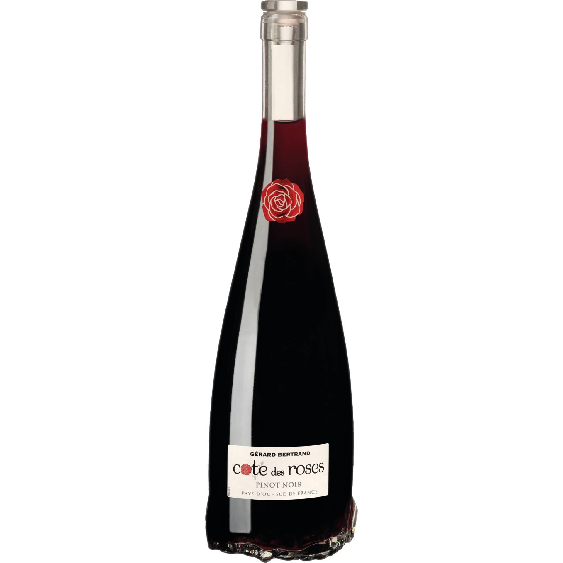 Côte des Roses Pinot Noir, Pays d'Oc IGP, Languedoc-Roussillon, 2022, Rotwein von GÉRARD BERTRAND À F11100-262, FRANCE