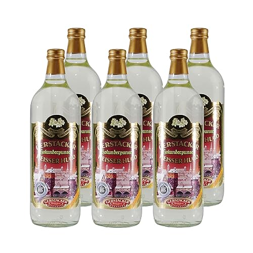 GERSTACKER Holunderpunsch "Heißer Hugo" (6x1L) von GERSTACKER WEINKELLEREI GMBH