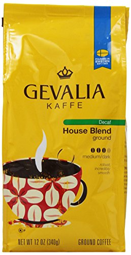 Gevalia Decaf Medium Roast Ground Coffee (12 oz Bag) von GEVALIA