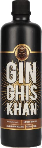 GIN GHIS KHAN London Dry Gin 43% Vol. 0,5l von GIN GHIS KHAN