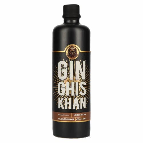 GIN GHIS KHAN London Dry Gin 43,00% 0,50 lt. von GIN GHIS KHAN