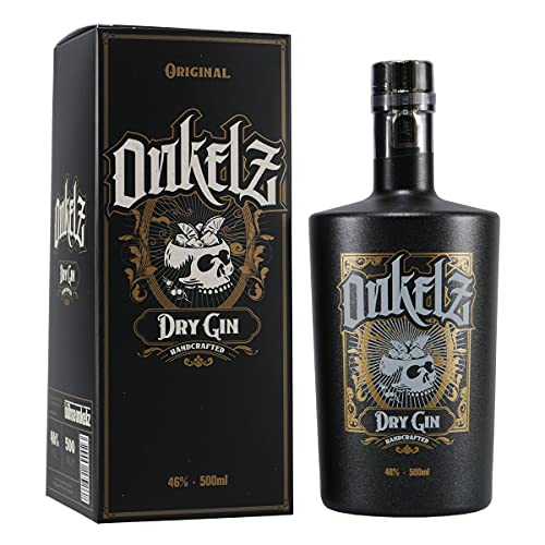 BÖHSE ONKELZ Handcrafted Dry Gin 46% Vol. 0,5l in Geschenkbox von GIN