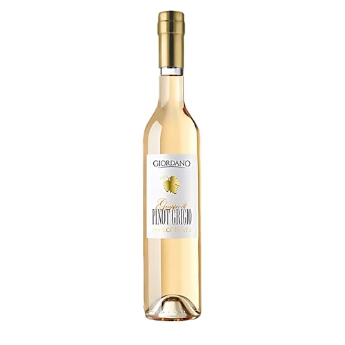 GIORDANO VINI Grappa di Pinot Grigio Invecchiata - Harmonisch und Blumig, Grappa Italien, 40% vol, 1 Flasche à 50 cl von Giordano