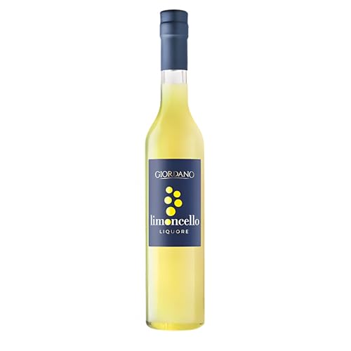 GIORDANO VINI Limoncello - Typischer Zitronenlikör, Frisch und Intensiv, Italienischer Likör, 17% vol, Flasche à 50 cl von Giordano