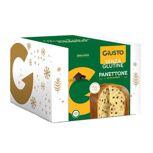 Giusto Senza Glutine - Panettone al Cioccolato, 500g von GIUSTO