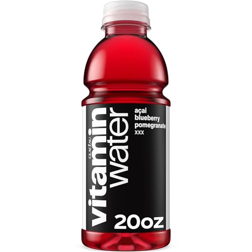 vitaminwater xxx, electrolyte enhanced water w/vitamins, açai-blueberry-pomegranate drink, 20 fl oz von GLACEAU vitaminwater