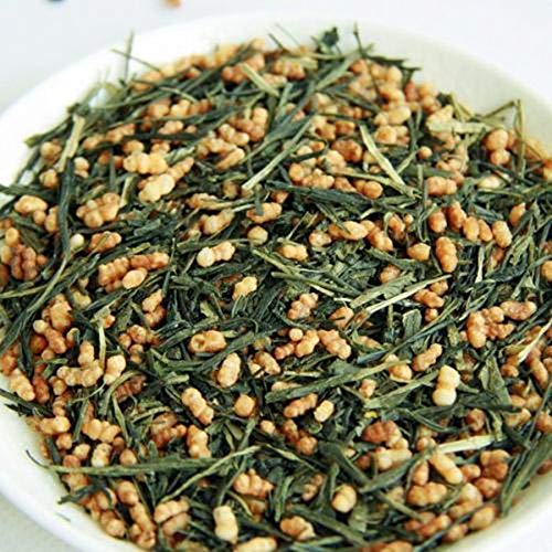 Glorious Inheriting Asiatischer Ursprung duftend gebackenes Xuanmi Getreide gemischt Grüner Tee Blätter mit Netzbeutel von 1,000 gramm von GLORIOUS INHERITING