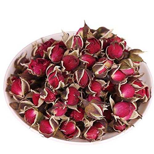 Glorious Inheriting Asiatischer Ursprung duftend getrockneter rote Rosen Knospen mit Netzbeutel von 500 gramm von GLORIOUS INHERITING
