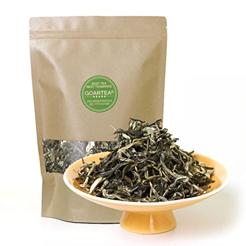 GOARTEA 100g / 3.5oz Nonpareil Supreme Jasmine Green Tea - Jasmine Tea Loose Leaf Tee Moli Yinhao Grüner Jasmin Tee Chinese Fujian Tea von GOARTEA