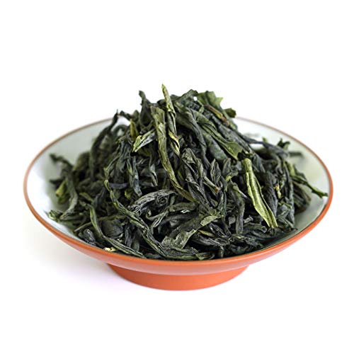 GOARTEA 500g (17.6 Oz) Supreme AnHui Organic Spring Melon Slice * Liu An Gua Pian LiuAnGuaPian Spring Chinese Green Tea Tee von GOARTEA