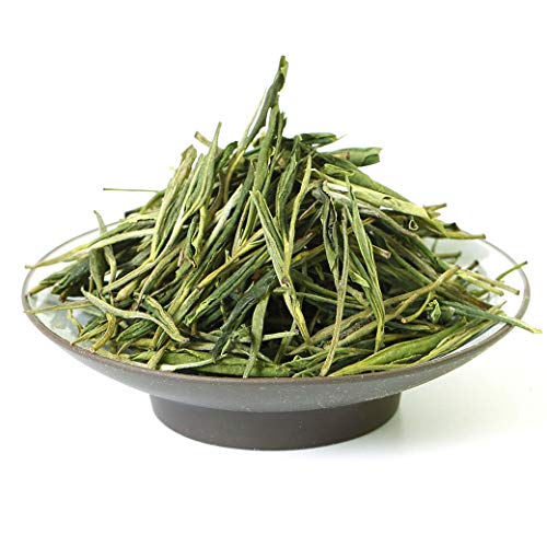 GOARTEA 50g (1.76 Oz) Premium Organic Anji An ji Bai Pian White Slice Loose Spring Leaf Chinese GREEN TEA Tee von GOARTEA