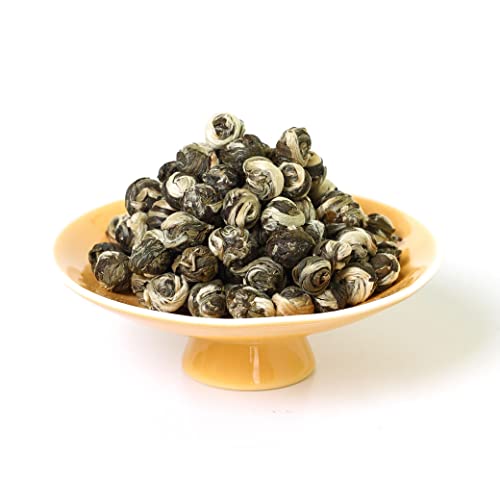 GOARTEA Nonpareil Supreme Jasmin Pearls Tea Jasmin Tea Loose Leaf Jasmin Green Tea Chinese Jasmin Dragon Pearls Tea von GOARTEA