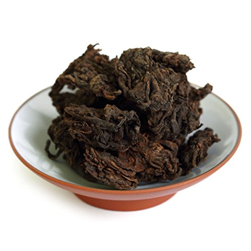 GOARTEA Puerh Tea – reifer Puerh-Tee-Kuchen, 50 g, 2005 Jahr Supreme Yunnan gealterter natürlicher Tuo-Kopf – Puer-Tee Puer-Tee – Yunnan Pu-Erh-Tee – Chinesischer Tee – Puerh Tuocha von GOARTEA