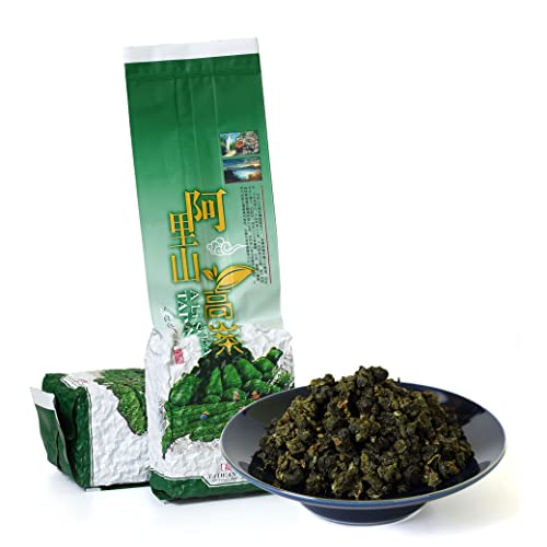 GOARTEA Taiwan Oolong Tee lose Blätter – Milch Oolong Tee 2 Stück 250 g / insgesamt 500 g Premium Grade Taiwan Tee Milch Oolong Grüner Tee – Jinxuan Oolong Tee Hochgebirge Alishan Jin Xuan Oolong Tee von GOARTEA