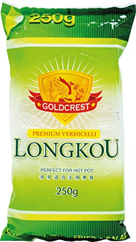 GOLDCREST Glasnudeln, lang, für Hot Pot - 1 x 250 g von GOLDCREST