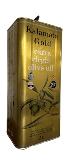 KALAMATA Extra Virgin GOLD - Ultra 0,2% Säure - Natives Olivenöl EXTRA 5 Liter - Neue Ernte von GOLDEON