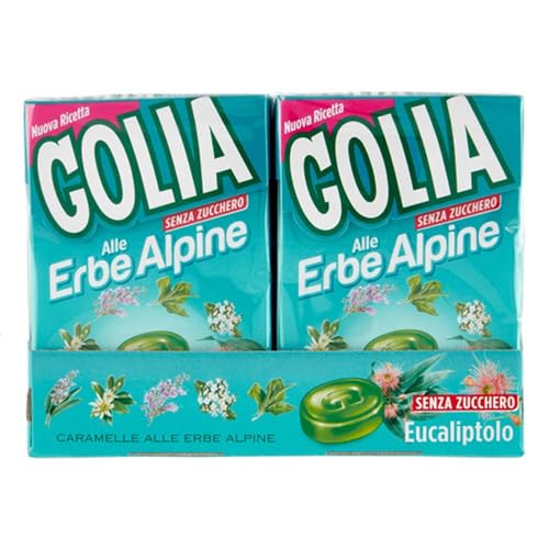 Goliath-Kräuter-Bonbons mit Eukalyptus-Geschmack von GOLIA