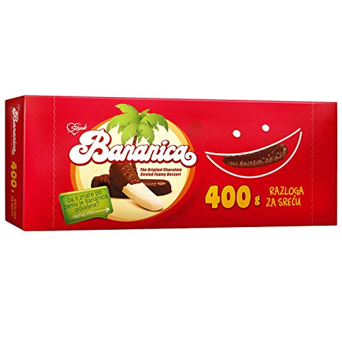 16 Box Schokoladenbananen cokoladne bananice 400 g von GONDMAX