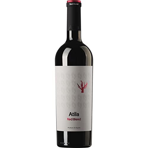 ATILA Rotwein Red Blend Garnacha Cabernet Sauvignon Flasche 75 cl von GOOD4YOU